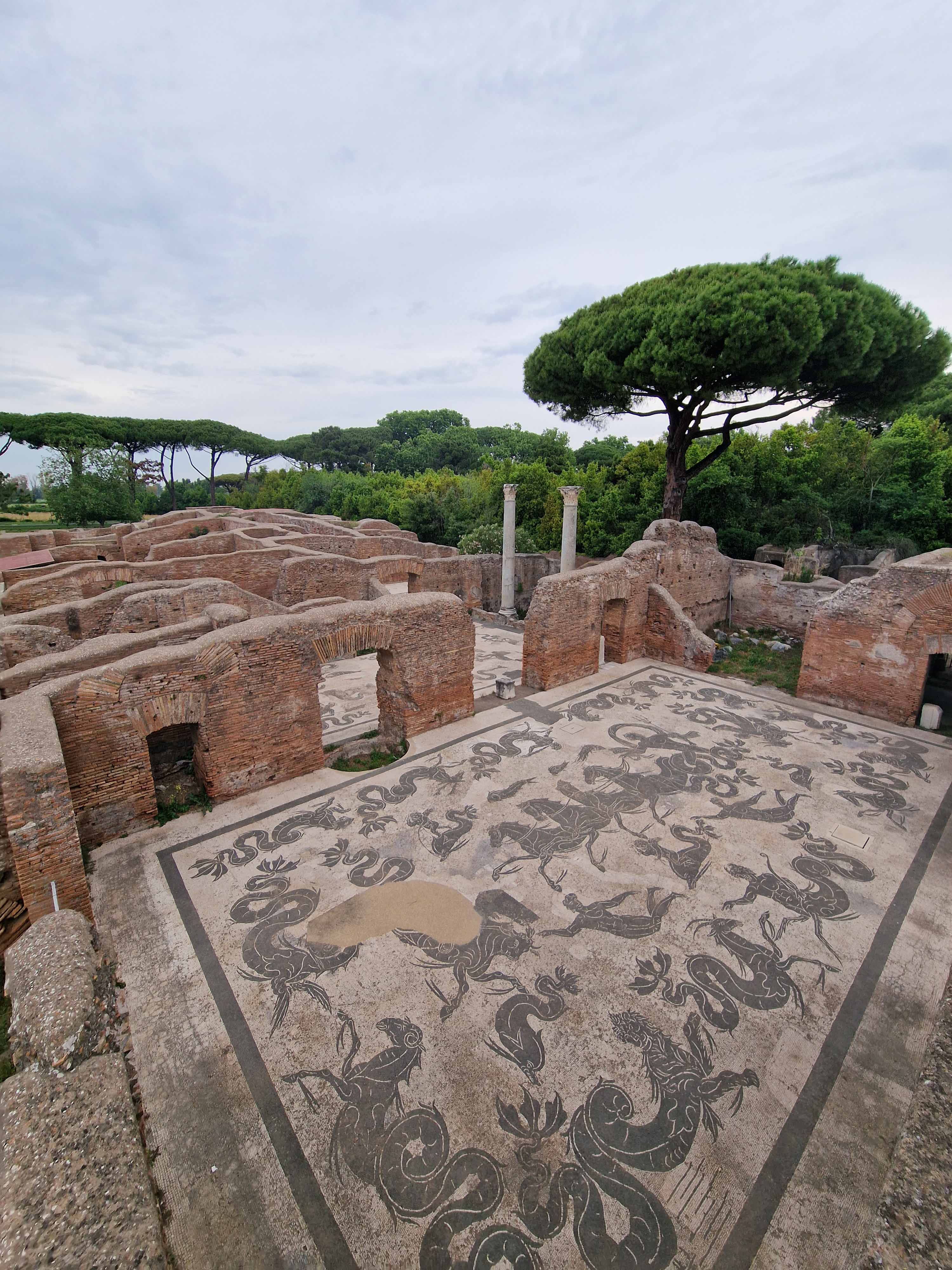 Ostia Antica bezoeken: wandelen door de oude havenstad van Rome