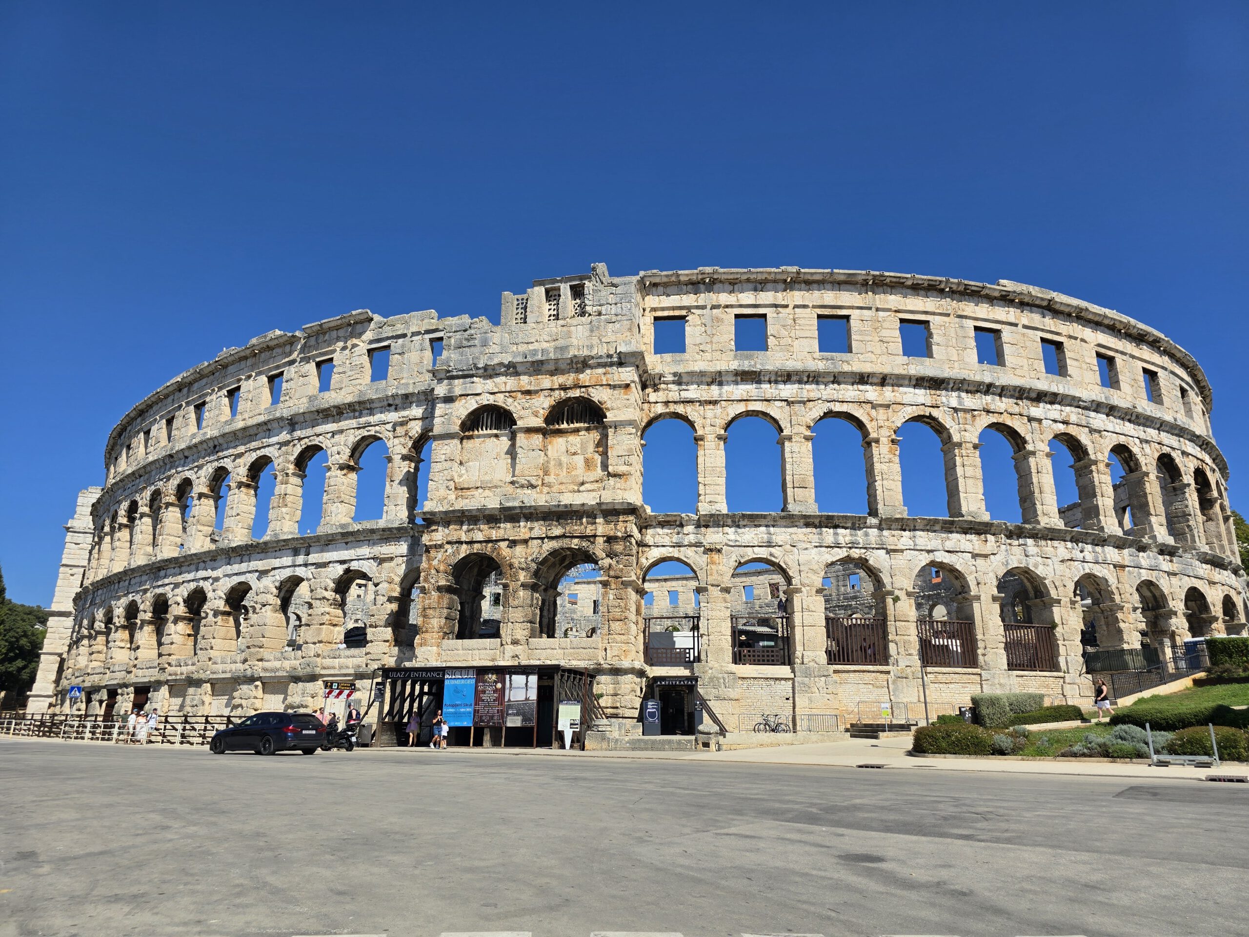 Pula bezoeken: Romeinse historie, tunnels en uitzicht over de stad