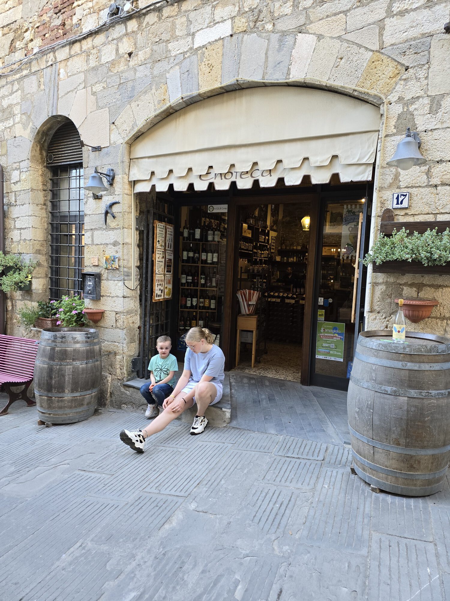 Wijn en gelato in Campiglia Marittima