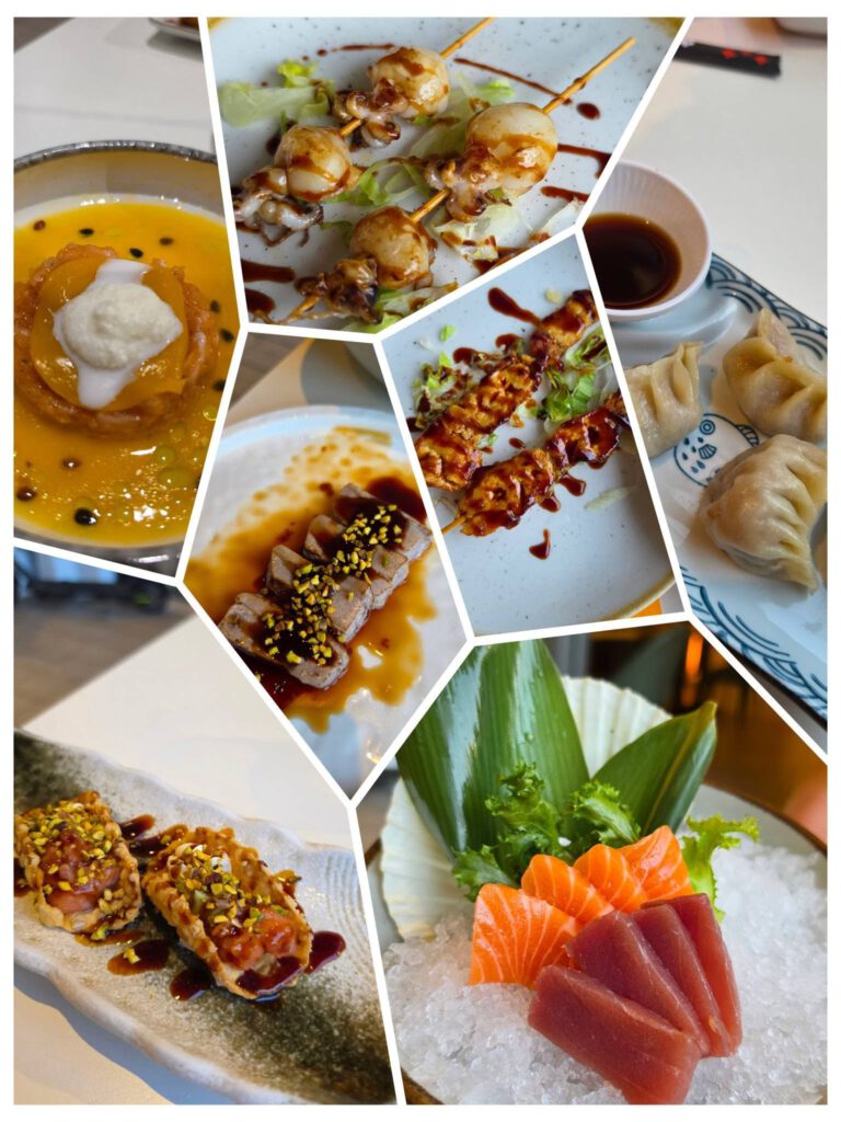 Kan een afbeelding zijn van sushi en sashimi