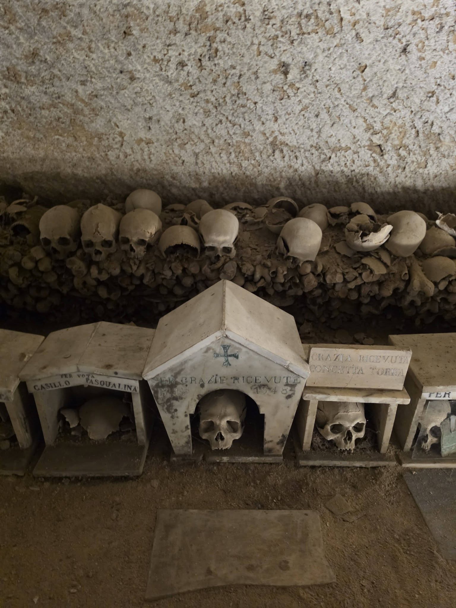 Kan een afbeelding zijn van bot en Catacomben van Parijs