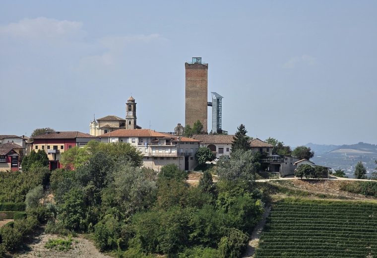 Barbaresco bezoeken: wijn, uitzicht en een enorme wijnbank